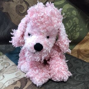 🛍️5/$20🛍️EUC GANZ Webkinz Pretty Pink Poodle.